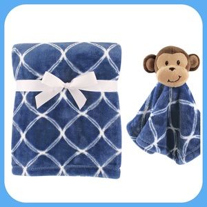 🐒New🐒Two Piece Plush Security Blanket🐒